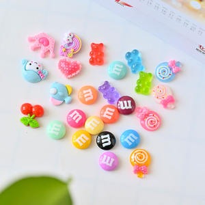 24 grilles/Boîte Kawaii Nail Art Décorations 3D Résine Mix Bonbons Nail Conseils Charme <span class=keywords><strong>Kit</strong></span> <span class=keywords><strong>Acrylique</strong></span> de <span class=keywords><strong>Manucure</strong></span> de Bande Dessinée Accessoires ZB043-01 - Product Image 4