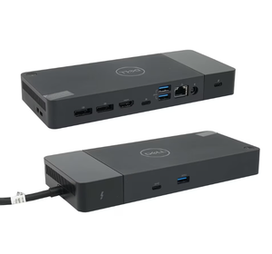 デル製ノートパソコン用ドッキングステーション WD19TBS 130W USB-C Type-C ドック（ACアダプターとUSBハブ付き）在庫あり 金属製品 - Product Image 1