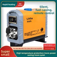 Chauffage d'appoint diesel tout-en-un 24V/12V pour camions, camping-cars et chauffage domestique - Nouvelle version améliorée