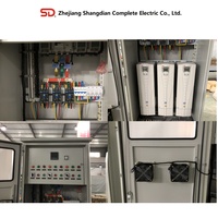 Armoire de distribution de variateurs de fréquence série, panneau de commande 12V 630A 20 prises intérieur SD XL-21
