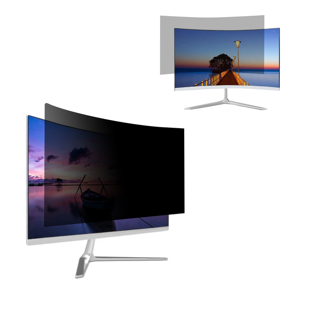 Clear Matte Anti-Spy Privacy Screen Protector for Computer Monitors Laptops Easy Install Removable Filter Guard