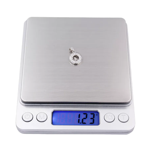 J&R Stainless Steel <b>Mini</b> Digital Pocket <b>Scale</b> I2000 200g/300g/500g Capacity 0.01g Accuracy Superior LCD <b>Mini</b> Digital Platform - Product Image 4