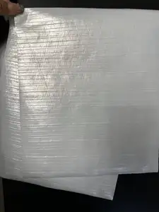 Material de tela de fibra de vidrio de papel de aluminio reforzado ignífugo para aislamiento de acero estructural