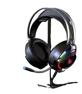 New Product Noise Reduction Custom Brand Durable Gaming wired Over-ear Headphones for Computer