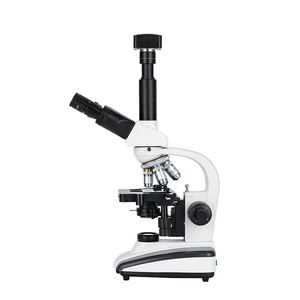 Neuerscheinung HuaGuang Biologisches Verbundmikroskop Trinokularer Kopf IP65-Zertifiziert LED-Beleuchtung Ölimmersion 100X Objektiv - Product Image 3