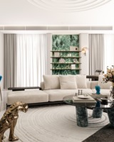 Ensemble de meubles de salon de luxe américain, fauteuils trône en métal haut de gamme modernes, tête de lit et canapé pour usage résidentiel