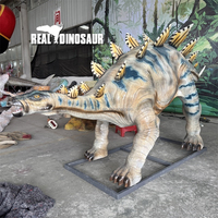Museo de dinosaurios Exposición Tamaño real Stegosaurus Dinosaur Escultura