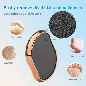 Factory Latest Portable Foot File Pedicure Tool <strong>Hands</strong> Feet Exfoliating Artifact Glass Sanding Stone <strong>Callus</strong> <strong>Remover</strong> - Product Image 4