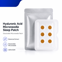 Patch transdermique microcristallin à l'acide hyaluronique pour un sommeil profond, directement de l'usine, pour adultes, contre le décalage horaire