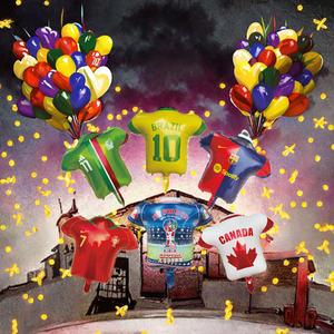30 Inch <strong>2026</strong> Soccer Team Foil <strong>Balloons</strong> Decoration for Pubs Viewing Parties - Product Image 3