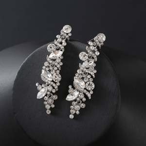 Pendientes Geométricos de Latón para Mujer, Diseño Clásico Simple, Joyería, Accesorios para Fiesta - Product Image 5