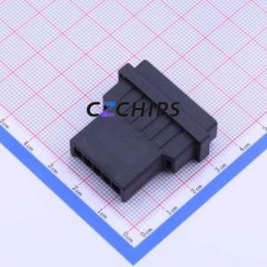 1-177648-5 Housing (Wire-to-Board / Wire-to-Wire) P=3.81mm Connector 1x5P 3.81mm 1 5 - Product Image 1