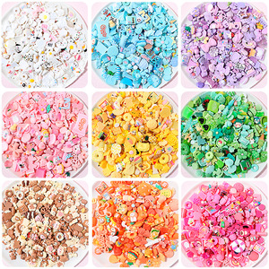 Accessoires DIY en résine : Sac assorti de pièces en résine à thème dessin animé pour la création artistique manuelle, pour coques de téléphone et pinces à cheveux - Product Image 2