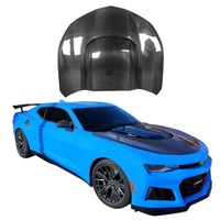 Capot de capot en fibre de carbone pour Chevrolet Camaro 6th 2016-2024 ajustement parfait