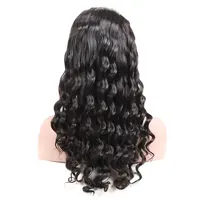 Krullend Losse Transparante Lace Front Human Hair Pruiken Braziliaanse Virgin Lange Pixie Cut Pruik Voor Zwarte Vrouwen Pixie Krullend Pruiken