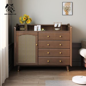 Meuble d'angle sur mesure, fabriqué en usine, prix avantageux, stock important, prêt à être expédié, nouvelle conception, meuble de rangement en bois pour salon. - Product Image 5