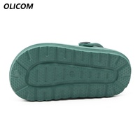 OLICOM Sabots personnalisés avec logo pour garçons et filles, sabots de jardin confortables, mules à enfiler, sandales imperméables, sabots de plage pour enfants
