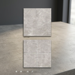 Vistaar Céramique 1200x1200mm Meilleure vue Carreaux émaillés en porcelaine de haute qualité pour salle de bains et salons Carrelage Exportateur de l'Inde - Product Image 1