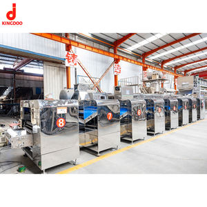 ステンレス製インスタントラーメン製造ライン 56kw PLC制御 食品加工工場向けインスタントラーメン製造機 - Product Image 2