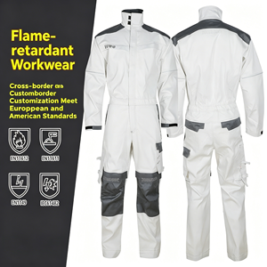Vêtements de travail monopièces antistatiques et ignifuges pour chantiers navals, ports et sidérurgie, <span class=keywords><strong>anti</strong></span>-brûlure, vêtements de protection du travail - Product Image 1