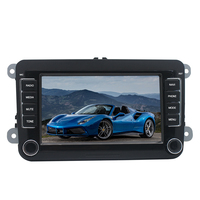 Mirror Link HD multimedia Android 7 pulgada 2 Din coche radio reproductor de DVD para Volkswagen / Polo / Golf / Caddy