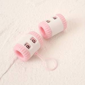 Ensemble de marqueurs de mailles avec compteur de rangées, clips de verrouillage et aiguilles à couture pour le tricot, le <span class=keywords><strong>crochet</strong></span> et l'organisation des projets d'artisanat - Product Image 3