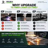 Kit de composants pour machine de découpe laser à fibre LaserDelta 6000W pour les constructeurs OEM avec source laser, tête de découpe et contrôleur CNC