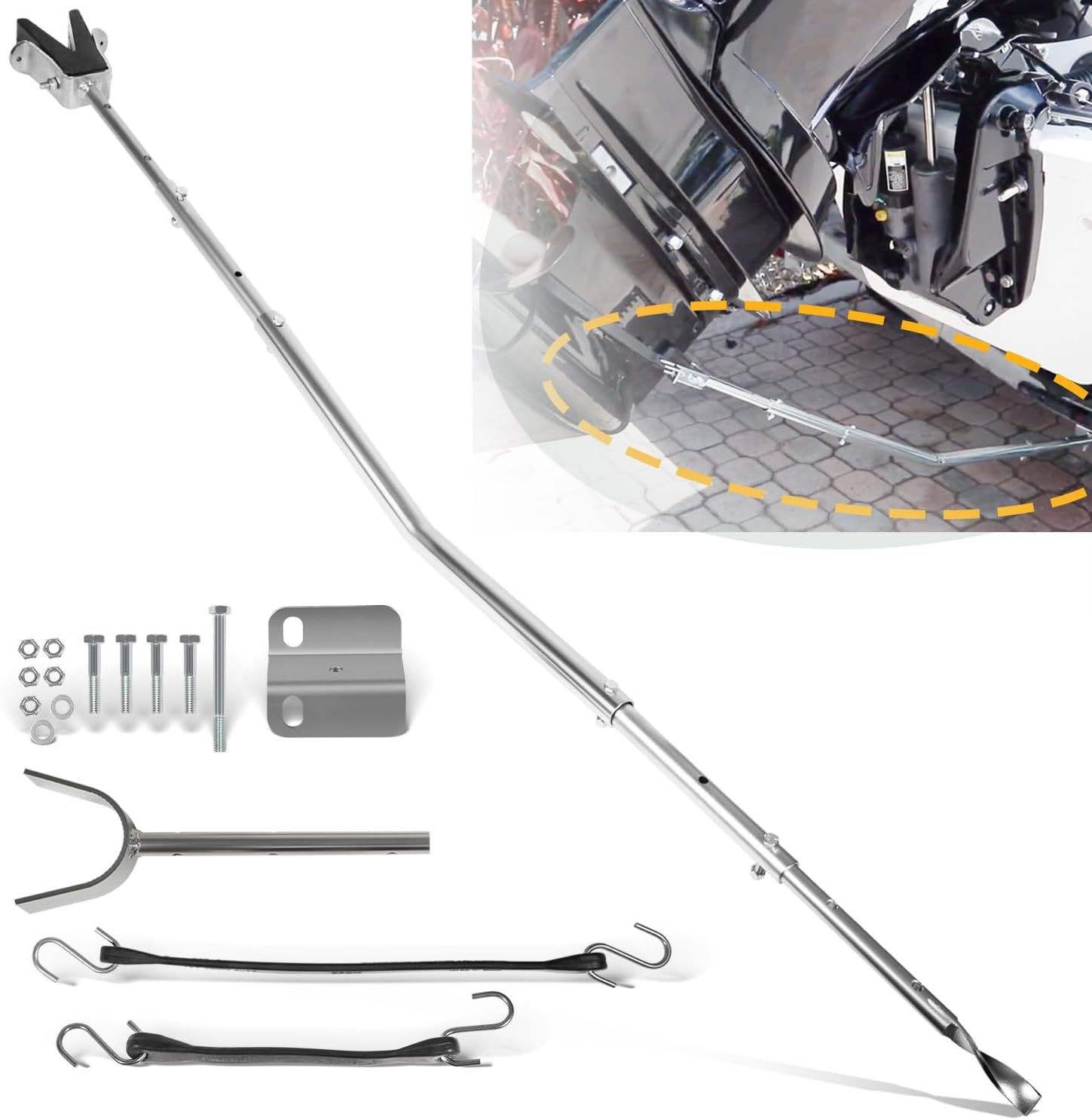 28 à 53 pouces réglable portboard fenêtre chicanes