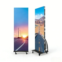 P1.86 Full HD LED-Poster-Display für Innen-Werbung in Aufzügen & Digitale Beschilderung für Einzelhandelsgeschäfte