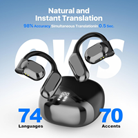 Nouveauté Écouteurs sans fil M62 Open Rock à conduction aérienne, avec basses stéréo étonnantes et faible latence, pour une écoute supra-auriculaire