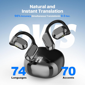 Nuevos Auriculares Inalámbricos M62 Open Rock con Conducción Ósea, Latencia Impresionante, Bajos Estéreo, para Escuchar Música - Product Image 4