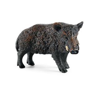 Modèle d'animal de simulation pour enfants Yxs, sanglier, cerf, cochon, plastique solide statique, main - Product Image 5