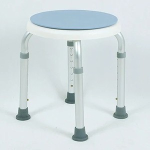 Thickened <b>shower</b> <b>chair</b> for seniors, non-slip <b>shower</b> stool and toilet step stool, swivel seat cushion bathroom stool - Product Image 3