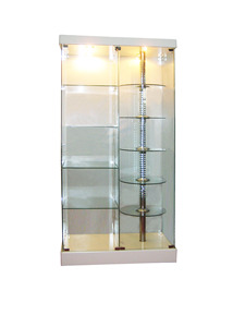 Xoay đứng hiển thị Showcase Nội với <span class=keywords><strong>LED</strong></span> ánh sáng đứng tủ kính mát hiển thị đứng hiển thị Showcase - Product Image 6