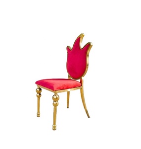 Chaises de mariage multifonctionnelles en tissu rembourré avec coussin à louer - Product Image 2