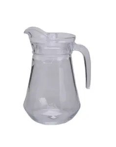 定制流行玻璃壶/大体积1L玻璃水罐/广口啤酒壶经典玻璃水罐