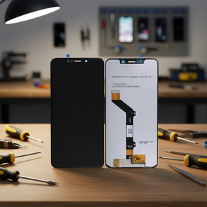 Schermo Touch Screen Completo e LCD Nero per Telefoni Cellulari Motorola One P30 Play XT1941-4 - Product Image 3