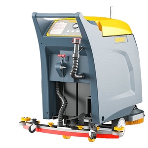 Hot New Fully Automatic Walk-Behind Scrubber <b>Floor</b> <b>Cleaning</b> <b>Machine</b> With Steering Design Washing Dryer <b>Floor</b> Scrubber - Product Image 5
