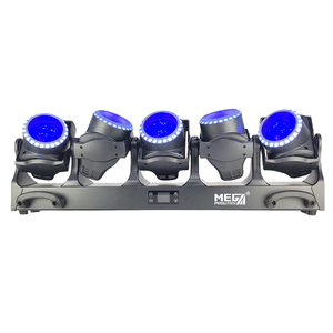 Sân khấu chuyên nghiệp chùm ánh sáng Pixel hiệu ứng ma trận 5x120W RGBW Zoom di chuyển thanh đầu cho ánh sáng sân khấu năng động - Product Image 5
