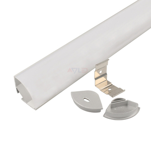 V-Slot 30*30mm Perfil de tira de LED personalizable cubierta de lámpara difusora esmerilada 6063 T5 perfil de aluminio anodizado de extrusión de aleación - Product Image 2