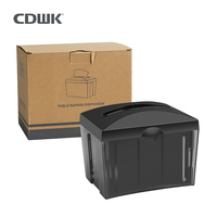 Distributeur de mouchoirs en papier pour le visage, petit et compact, en plastique, de luxe, pour table, CDWK