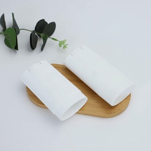 Tube en plastique plat pour baume à lèvres 75g, contenant déodorant, tube ovale plat à rouler pour emballage cosmétique - Product Image 6