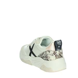 Zapatillas Deportivas Munich Donna 8770170 Panna Blancas con Estampado de Serpiente, Zapatos de Moda para Mujer - Product Image 2