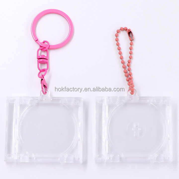 Custom Cute Cartoon Acrylic CD Keychain - High Quality