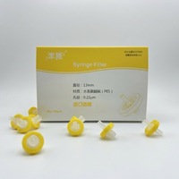 Filtre à seringue stérile pour laboratoire, irradié par rayons gamma, emballage individuel, consommable biopharmaceutique, taille des pores 0,1~10μm