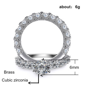 Elegante Set di Anelli per Coppie, Design Minimalista alla Moda per Donne, Gioielli per Matrimonio e Fidanzamento - Product Image 3