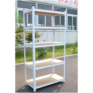 Étagères industrielles robustes à 5 couches en usine Étagères de garage/entrepôt résistantes à la corrosion Étagères empilables moyennes - Product Image 1