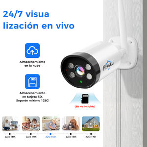 全高清3MP无线户外IP66阿列克谢子弹安全彩色夜视双向音频网络P2P网络闭路电视摄像机WiFi - Product Image 6