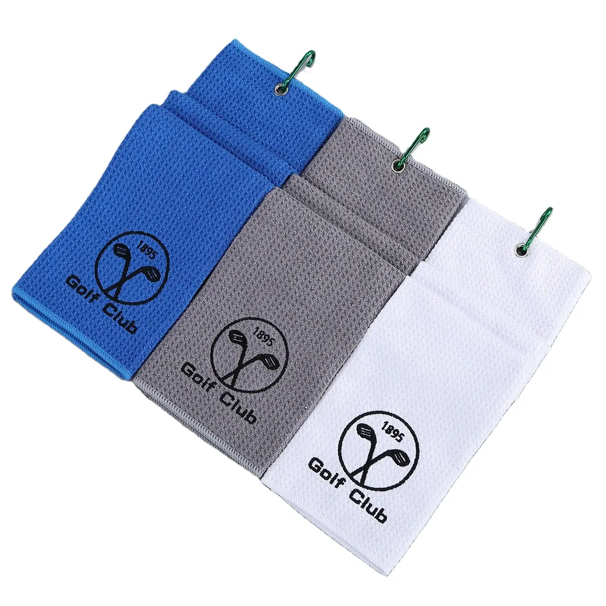 Serviette gaufrée personnalisée, pliable, de haute qualité, pour le Sport, avec impression personnalisée, modèle