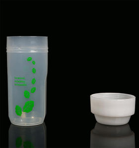 पारिस्थितिकी के अनुकूल सुविधा और पानी की बोतलें Drinkware प्रकार छोटे 250ml 300ml ब्लेंडर प्रोटीन प्रकार के बरतन - Product Image 6